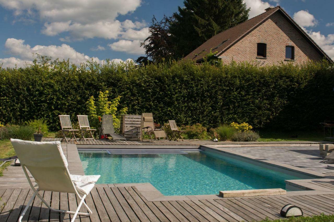 Le Duplex De La Raveline 48A Hotell Sart-lez-Spa Exteriör bild